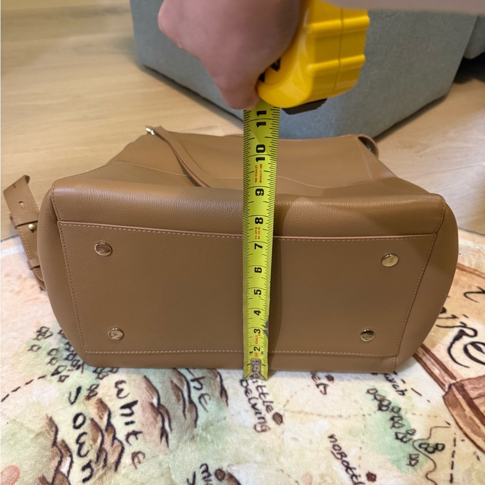 Mina Baie Harper Leather Full Baby Bag - Picture 8 of 10